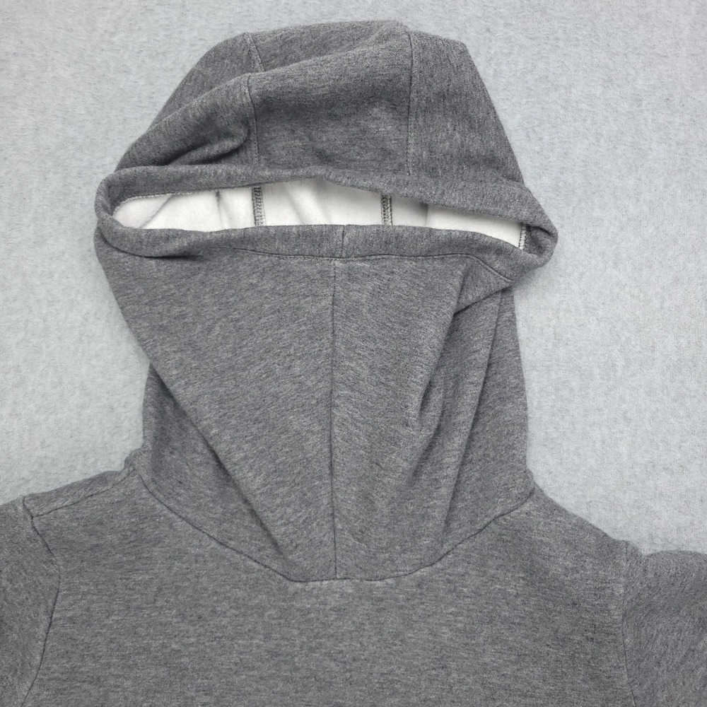 Fabletics Funnel Neck Hoodie Women's S Gray Thumb Hole Soft Casual Athleisure‎ - Picture 6 of 16